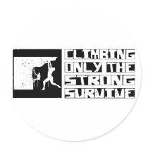 Climbing Survive stickers by itsallhot Climbing Survive stickers