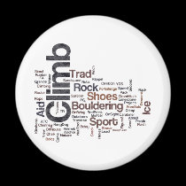 Climbing Words magnets