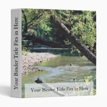 Clinch River Scenic 3 Ring Binder