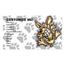 chihuahua, chihuahuas, dog, shirt, t-shirt, funny, funny businesscards, humor, Visitkort med brugerdefineret grafisk design