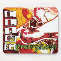 CLING Groovyshoes Mouse Mat mousepads by Clingmusic CLING Groovyshoes Mouse Mat mousepads