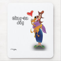 Cling-On Dog Mousepads
