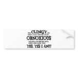 Clingy Bumper Stickers