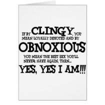 Clingy Greeting Cards