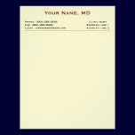 Clinic Letterhead (White Linen) letterhead
