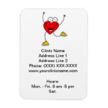 Clinic Promotional Magnet (Dancing Heart)