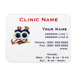 Clinic Promotionl Magnet -Horizonttl/Happy Eyes