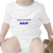 Clinical Psychologists Rule! t-shirts by professions Clinical Psychologists Rule! t-shirts