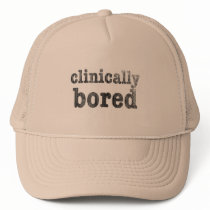 Clinically Bored Mesh Hats