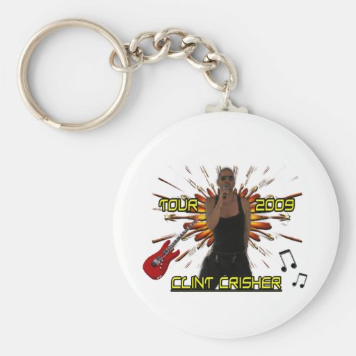 Clint Crisher 2009 Front/Back Keychains