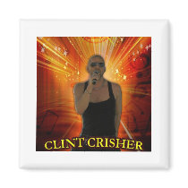 CLINT CRISHER UNDER THE DISCO BALL TOUR 2009 magnets by clintcrisher CLINT CRISHER UNDER THE DISCO BALL TOUR 2009 magnets