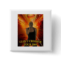 CLINT CRISHER UNDER THE DISCO BALL TOUR BUTTON by clintcrisher CLINT CRISHER UNDER THE DISCO BALL TOUR BUTTON