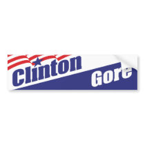 Clinton 1992 Bumper Sticker