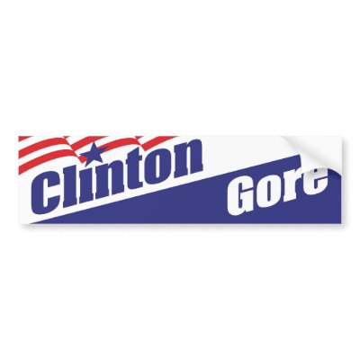 Clinton 1992 Bumper Sticker