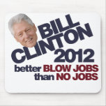 Clinton 2012 mousepad