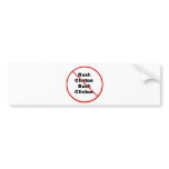 Clinton - Bush Bumper Sticker