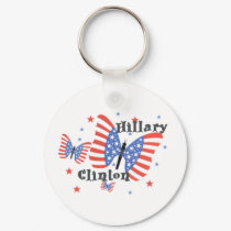 Clinton Butterfly Keychain