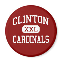 Clinton - Cardinals - High - Clinton Missouri magnets by customteamsportswear Clinton - Cardinals - High - Clinton Missouri magnets