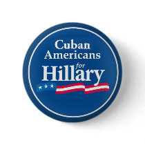 Clinton CUBANS Button by samappleby Clinton CUBANS Button