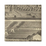 Clinton Fire Brick Works Anderson's Landing Refrigerator Magnet