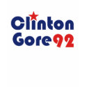Clinton Gore 92 Retro Democrat t-shirts