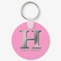 Clinton "H" Keychain by samappleby Clinton "H" Keychain