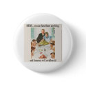 Clinton-Lies on Platter Button by mysteryms Clinton-Lies on Platter Button