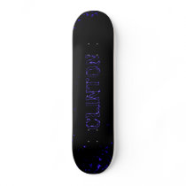 clinton  lightning stars custom skateboard deck
