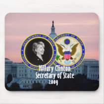 Clinton Mousepad by samappleby Clinton Mousepad