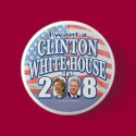 Clinton White House Button by buttonZup Clinton White House Button