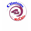 clintons4McCain Political Rally Shirt by Cristiadkins clintons4McCain Political Rally Shirt