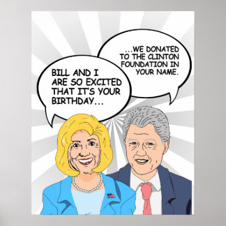 Funny Hillary Clinton Posters | Zazzle