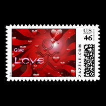 Clio "Give Love" Postage postage