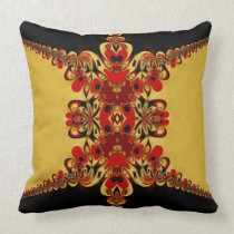 CLIO : Modern Fractal Lace Cushion / Pillow pillows
