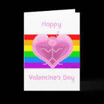 Clio Valentine's Pride Card