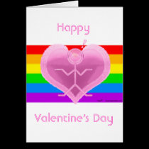 Clio Valentine's Pride Card cards