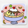 Clip Art Banana Split Mousepad