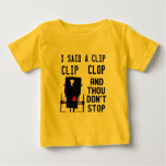 CLIP CLOP HIP HOP TEE SHIRTS