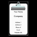 Clipboard-Business business cards