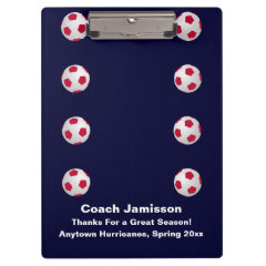 Clipboard, Navy Blue, Soccer Coach