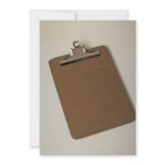 Clipboard Photo Personalized Invite