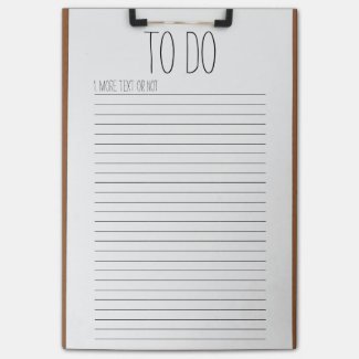 Clipboard with Lined Paper Post-it® Note Post-it® Notes