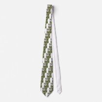 Clipped Paint Horse Men's Necktie
