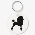 Clipped Standard Poodle keychains by dogsandhorses Clipped Standard Poodle keychains