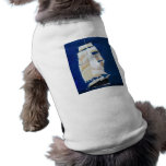 Clipper sail boat dog shirt