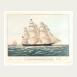 Clipper ship "Flying Cloud" (0397A) posters