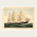 Clipper ship "Three Brothers" (0406A) posters