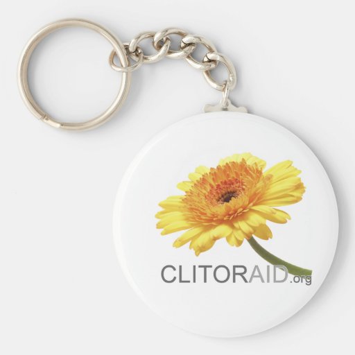 Clitoraid.org Key Chain