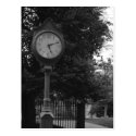 Clock, Capital Building Grounds Richmond, VA Postcard