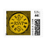 Clock Face RSVP stamp